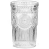 B&M Embossed Glass Tumbler 2 B&M Embossed Glass Tumbler -Home Furnishings 394423 embossed tumbler