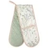 B&M Floral Double Oven Glove -Home Furnishings 394444 floral double oven glove