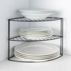 B&M Corner Plate Rack -Home Furnishings 394550 corner plate rack