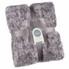 B&M Simply Two Tone Teddy Throw - Grey 2 B&M Simply Two Tone Teddy Throw - Grey -Home Furnishings 394926 simply two tone teddy throw grey