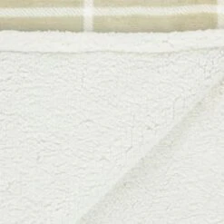 Winston Sage Check Sherpa Throw -Home Furnishings 394950 winston sage check sherpa throw 4