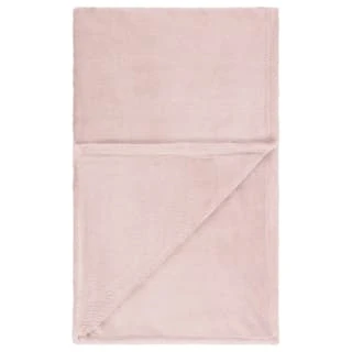 Large Blush Fleece Throw 4 Large Blush Fleece Throw - Image 2
