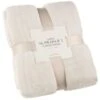 Large Cream Fleece Throw 2 Large Cream Fleece Throw -Home Furnishings 394986 large cream fleece throw