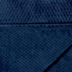 Simply Everyday Oversized Waffle Throw - Navy -Home Furnishings 394990 simply oversized waffle throw navy 2