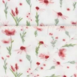 Simply Floral Polar Fleece Throw 2pk 12 Simply Floral Polar Fleece Throw 2pk -Home Furnishings 395002 simply super soft throws 2pk blush floral 4