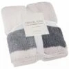 Grey Check Sherpa Throw -Home Furnishings 395038 highland check sherpa throw