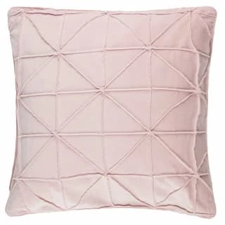 Geo Velvet Cushion - Blush 3 Geo Velvet Cushion - Blush