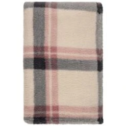 Simply Blush Check Sherpa Throw 7 Simply Blush Check Sherpa Throw -Home Furnishings 395364 stripe ocean tide cushion 4