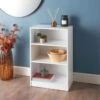 Lokken Shelving Unit - White 1 Lokken Shelving Unit - White -Home Furnishings 395530 lokken shelving unit white