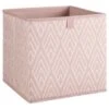 Lokken Printed Storage Cubes 2pk - Pink Diamond -Home Furnishings 395838 2pk printed lokken storage cubes pink diamond 4