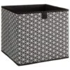 Lokken Mark Making Storage Cubes 2pk - Mono -Home Furnishings 395850 2pk lokken mono storage cubes mark making 4