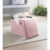 B&M Square Storage Cube - Pink -Home Furnishings 395864 square cube pink