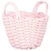 B&M Thick Rope Basket - Pink -Home Furnishings 395888 thick rope basket pink