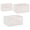 B&M Set Of 3 Boucle Baskets -Home Furnishings 395962 3pk boucle backets
