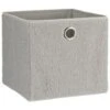 Lokken Teddy Storage Cubes 2pk - Grey 2 Lokken Teddy Storage Cubes 2pk - Grey -Home Furnishings 395966 2pk teddy lokken grey 3