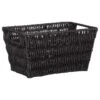 B&M Paper Rope Basket - Black -Home Furnishings 395985 paper rope basket black