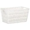 B&M Paper Rope Basket - White 2 B&M Paper Rope Basket - White -Home Furnishings 395987 paper rope basket white