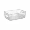 Ribbed Clear Storage Tub - Small -Home Furnishings 396947 ribbed storage tub small