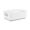 Anti Slip Medium Storage Box - White -Home Furnishings 396958 anti slip medium storage box white