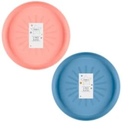 Simply Kids Colour Plates 6pk - Pastel -Home Furnishings 398566 398569 6pk simply kids colour plates group 1