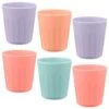 Simply Kids Colour Cups 6pk - Pastel 2 Simply Kids Colour Cups 6pk - Pastel -Home Furnishings 398570 6pk simply kids colour cups girls 2